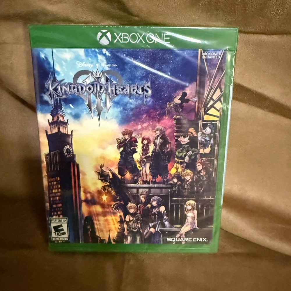 Kingdom Hearts III for Xbox One - Green Case
